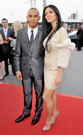 Lewis Hamilton, Nicole Scherzinger Lewis Hamilton, Nicole Scherzinger